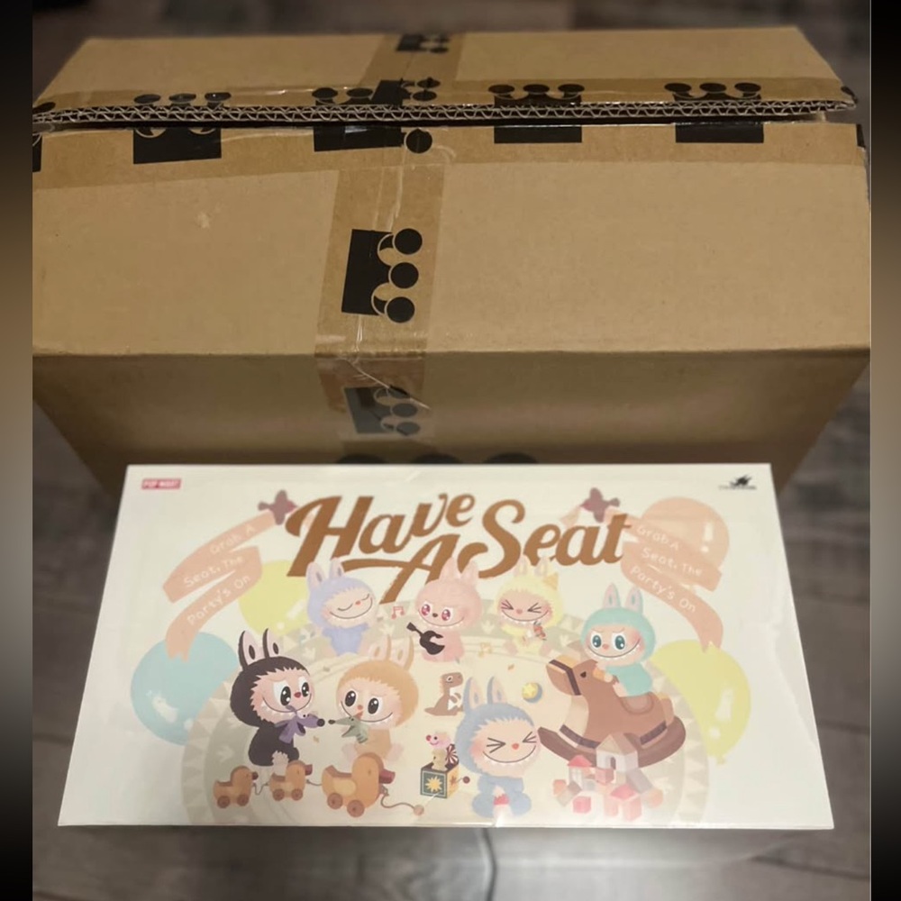 SEALED AUTHENTIC HAVE A SEAT V2 LABUBU - STRAIGHT FROM POPMART - CHANCE 4 SECRET